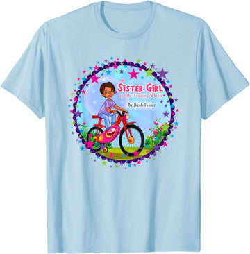 SISTER GIRL & THE TRAINING WHEELS T-SHIRT (ADULT)